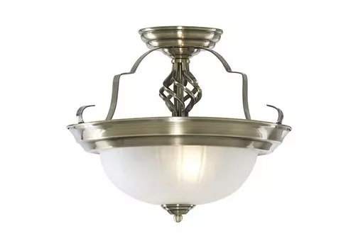 Светильник потолочный (arte lamp) бронзовый 30 см.