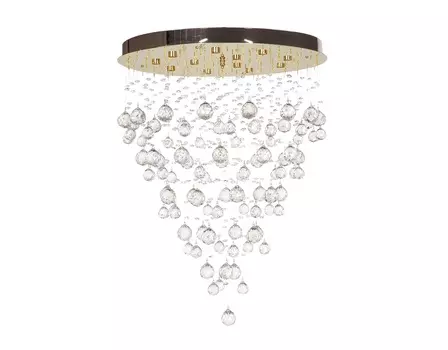 Светильник потолочный (arti lampadari) золотой 78 см.