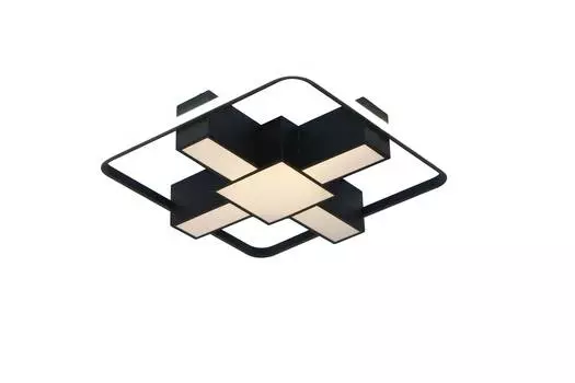 Светильник потолочный brass (moderli) черный 50x10 см.