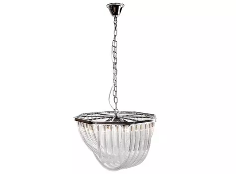 Светильник потолочный (garda decor) серебристый 57x33x53 см.