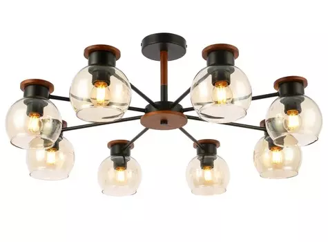 Светильник потолочный rasco (evoluce) прозрачный