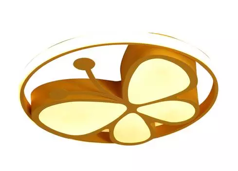 Светильник потолочный solo (moderli) золотой 50x10 см.