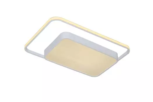 Светильник потолочный светодиодный silectra (moderli) белый 40x12x60 см.