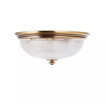 Светильник потолочный vernon (desondo) золотой 17 см.