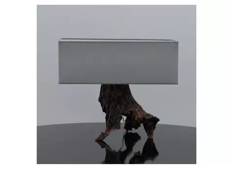 Светильник с корягой в основании (wowbotanica) коричневый 50x50x30 см.