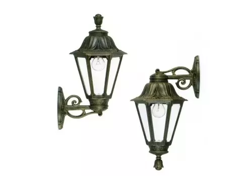 Светильник уличный bisso (fumagalli) бронзовый 22x50x31 см.