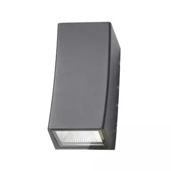 Светильник уличный настенный deale (st luce) черный 10x20x10 см.