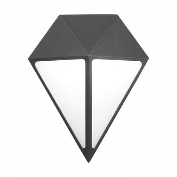 Светильник уличный настенный st luce cubismo sl9500.441.01 (st luce) черный