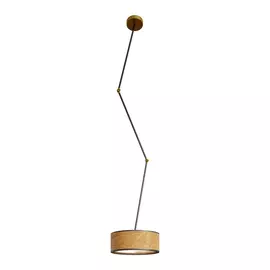 Светильник юпитер (woodled) коричневый 11 см.