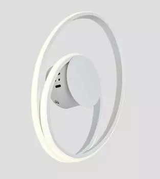 Светодиодный настенный светильник dante (moderli) белый 19x35x6 см.