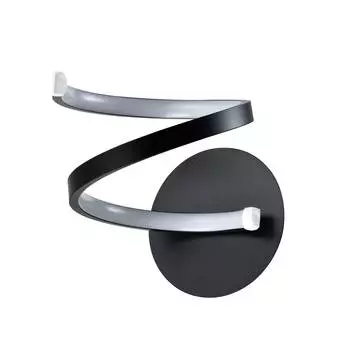 Светодиодный настенный светильник fly (moderli) черный 22x28x26 см.