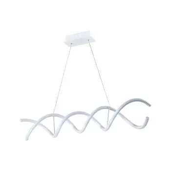 Светодиодный подвесной светильник combo (moderli) белый 100x119x18 см.