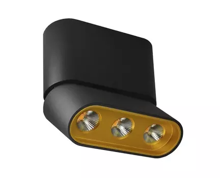 Светодиодный спот фергус (lumien hall) черный