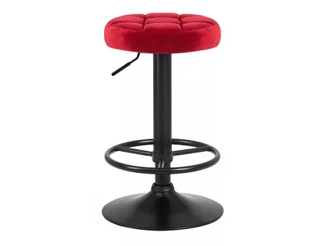 Табурет барный bruno black бордовый (dobrin) красный 36x83x36 см.