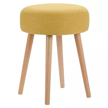 Табурет carter (bergenson bjorn) желтый 35x48x30 см.
