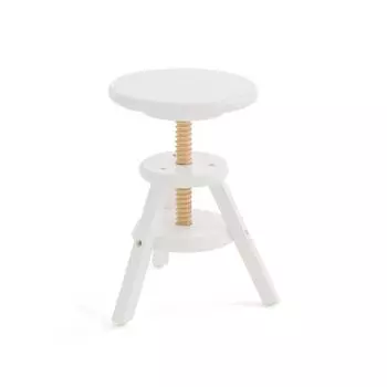 Табурет детский gaby (laredoute) белый 39x43x39 см.