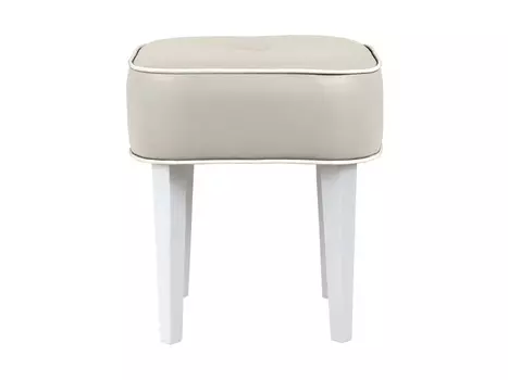 Табурет handy sq (ogogo) белый 40x45x40 см.