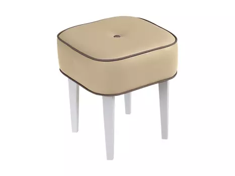 Табурет handy sq (ogogo) бежевый 40x45x40 см.