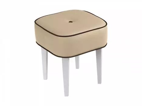 Табурет handy sq (ogogo) бежевый 40x45x40 см.