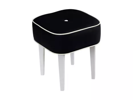 Табурет handy sq (ogogo) черный 40x45x40 см.