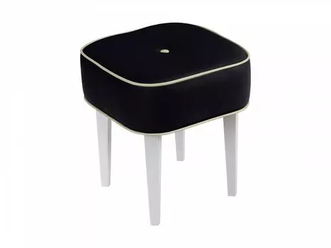 Табурет handy sq (ogogo) черный 40x45x40 см.