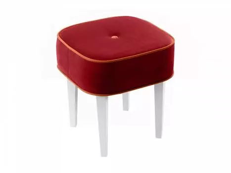 Табурет handy sq (ogogo) красный 40x45x40 см.
