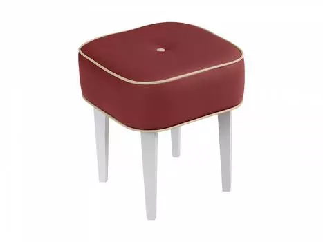 Табурет handy sq (ogogo) красный 40x45x40 см.