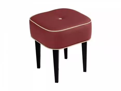 Табурет handy sq (ogogo) красный 40x45x40 см.