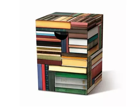 Табурет картонный сборный oxford (remember) мультиколор 32x44x32 см.