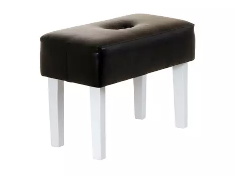 Табурет мягкий handy (ogogo) черный 51x39x26 см.