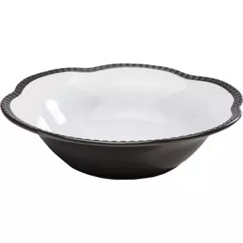 Тарелка barock (kare) черный 5 см.