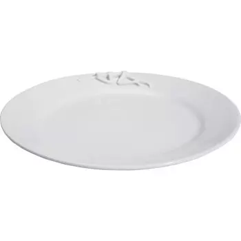 Тарелка senorita (kare) белый 3 см.