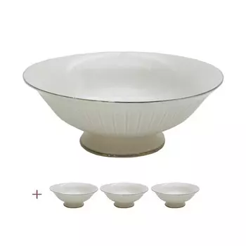 Тарелка (to4rooms) белый