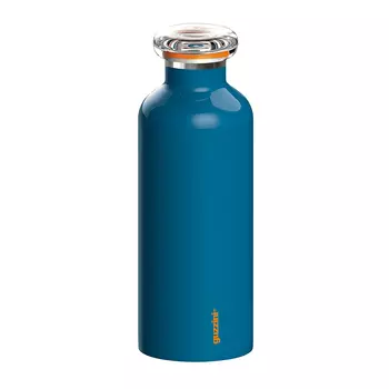 Термобутылка on the go 500 мл (guzzini) голубой 22 см.