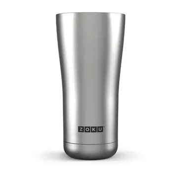 Термокружка zoku (zoku) серебристый 9x19x9 см.