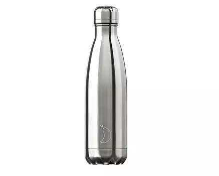 Термос chrome silver (chilly s bottles) серебристый 7x26x7 см.