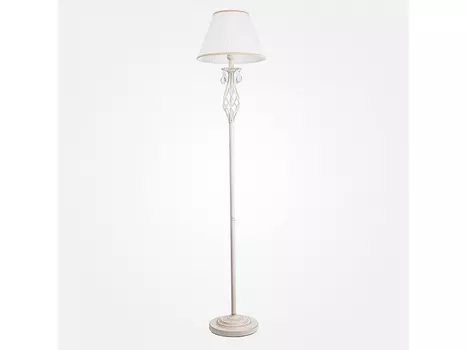 Торшер amelia (eurosvet) бежевый 160 см.