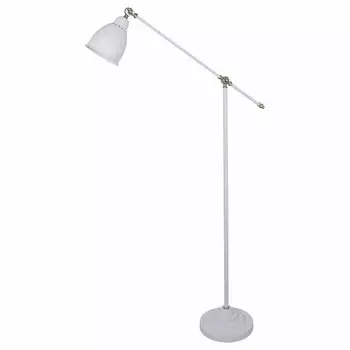 Торшер braccio (arte lamp) белый 25x150x90 см.