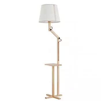 Торшер castle (alfa) серый 55x170 см.