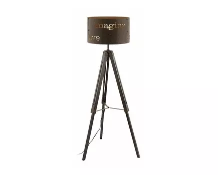 Торшер coldingham (eglo) коричневый 145 см.