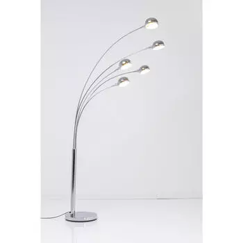 Торшер five fingers (kare) серебристый 86x201x85 см.