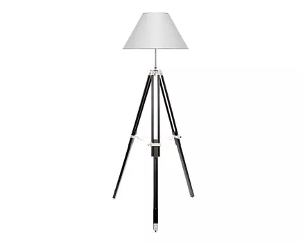 Торшер (garda decor) черный 160 см.