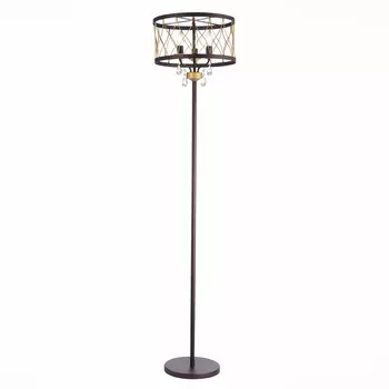 Торшер grassо (st luce) коричневый 170 см.