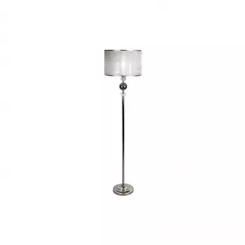 Торшер ilamp chelsea (ilamp) серебристый 169 см.
