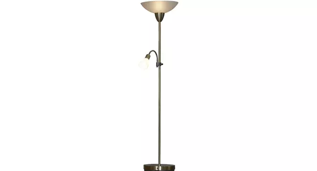 Торшер (lussole) бронзовый 180x28 см.