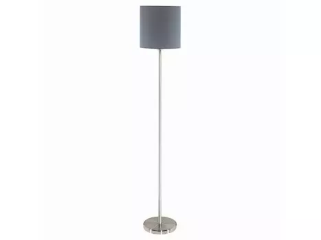 Торшер maserlo (eglo) серый 157 см.