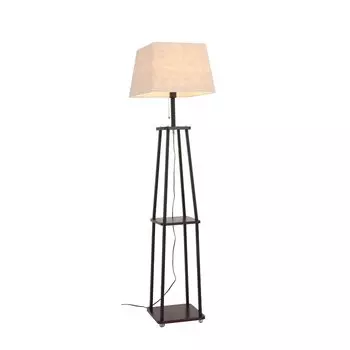 Торшер menola (st luce) черный 40x160x40 см.