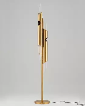 Торшер moderli v10272-6f strict (stoolgroup) черный