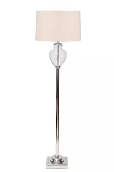 Торшер напольный (garda decor) бежевый 170 см.