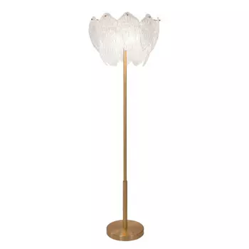 Торшер novida (delight collection) золотой 50x165x50 см.